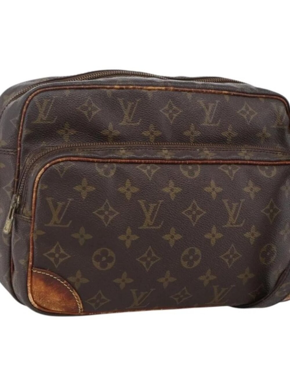 LOUIS VUITTON Monogram Nile Shoulder Bag M45244 LV Auth gh1792